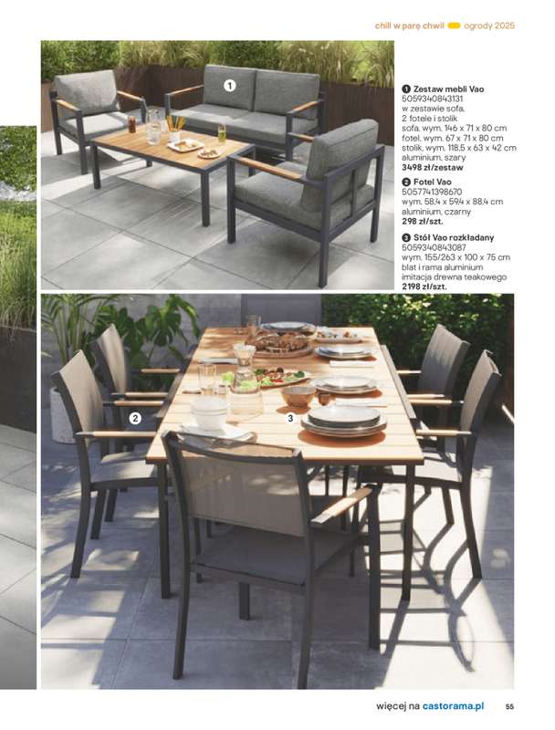 Castorama - gazetka promocyjna Katalog Ogrody, tarasy i balkony 2025 od 艣rody 12.03 do 艣rody 31.12 - strona 55 Castorama - gazetka promocyjna Katalog Ogrody, tarasy i balkony 2025 od 艣rody 12.03 do 艣rody 31.12 - strona 55