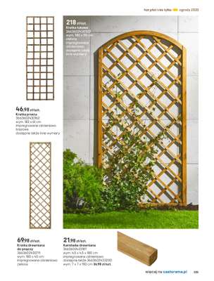 Castorama - gazetka promocyjna Katalog Ogrody, tarasy i balkony 2025 od środy 12.03 do środy 31.12 - strona 225