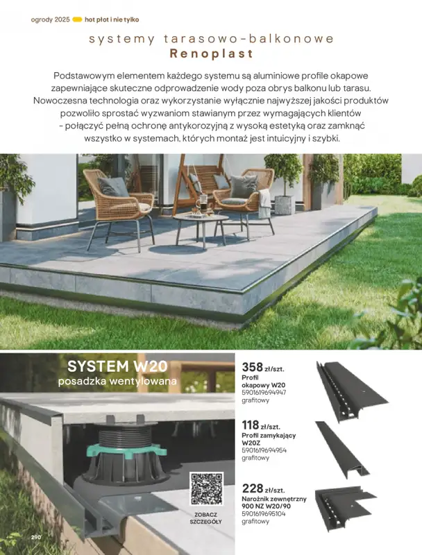 Castorama - gazetka promocyjna Katalog Ogrody, tarasy i balkony 2025 od środy 12.03 do środy 31.12 - strona 290