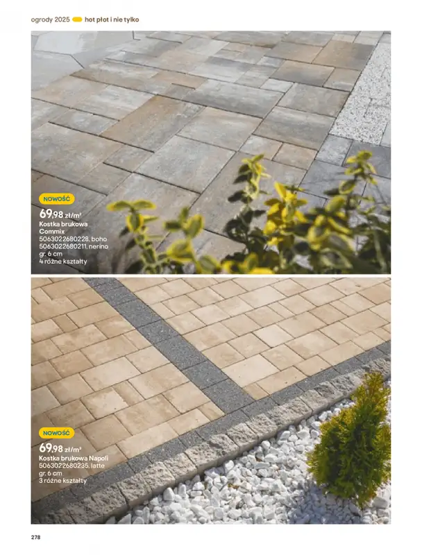 Castorama - gazetka promocyjna Katalog Ogrody, tarasy i balkony 2025 od środy 12.03 do środy 31.12 - strona 278