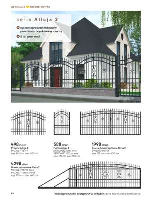 Castorama - gazetka promocyjna Katalog Ogrody, tarasy i balkony 2025 od środy 12.03 do środy 31.12 - strona 232