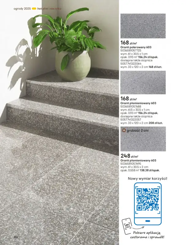 Castorama - gazetka promocyjna Katalog Ogrody, tarasy i balkony 2025 od środy 12.03 do środy 31.12 - strona 292