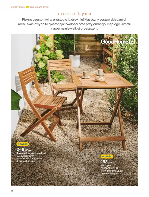 Castorama - gazetka promocyjna Katalog Ogrody, tarasy i balkony 2025 od środy 12.03 do środy 31.12 - strona 38