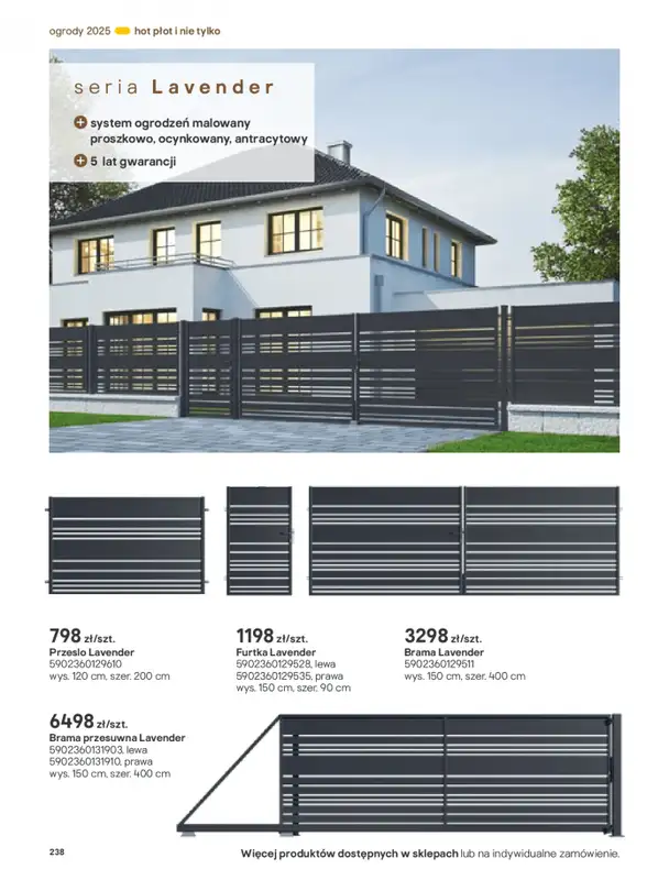 Castorama - gazetka promocyjna Katalog Ogrody, tarasy i balkony 2025 od środy 12.03 do środy 31.12 - strona 238