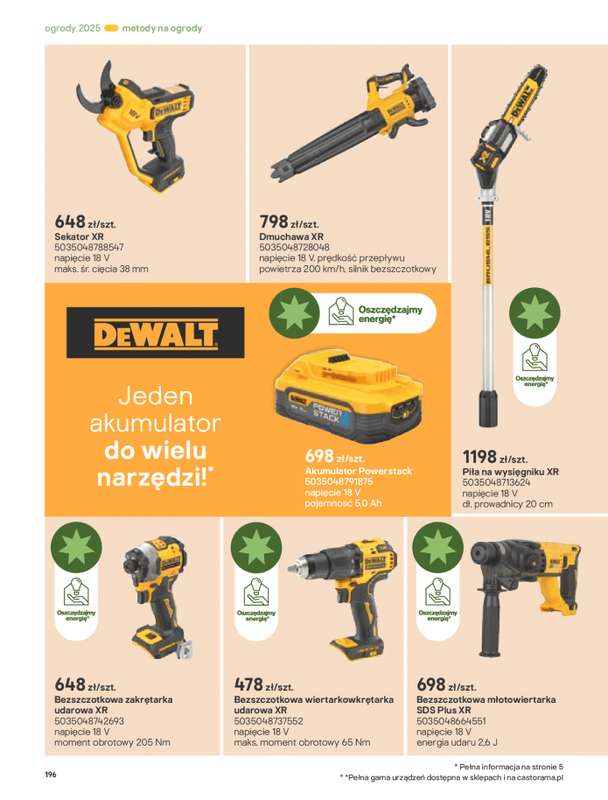 Castorama - gazetka promocyjna Katalog Ogrody, tarasy i balkony 2025 od środy 12.03 do środy 31.12 - strona 196