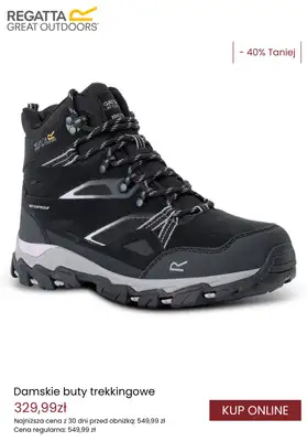 Regatta - gazetka promocyjna Damskie buty trekkingow od środy 12.03  - strona 8