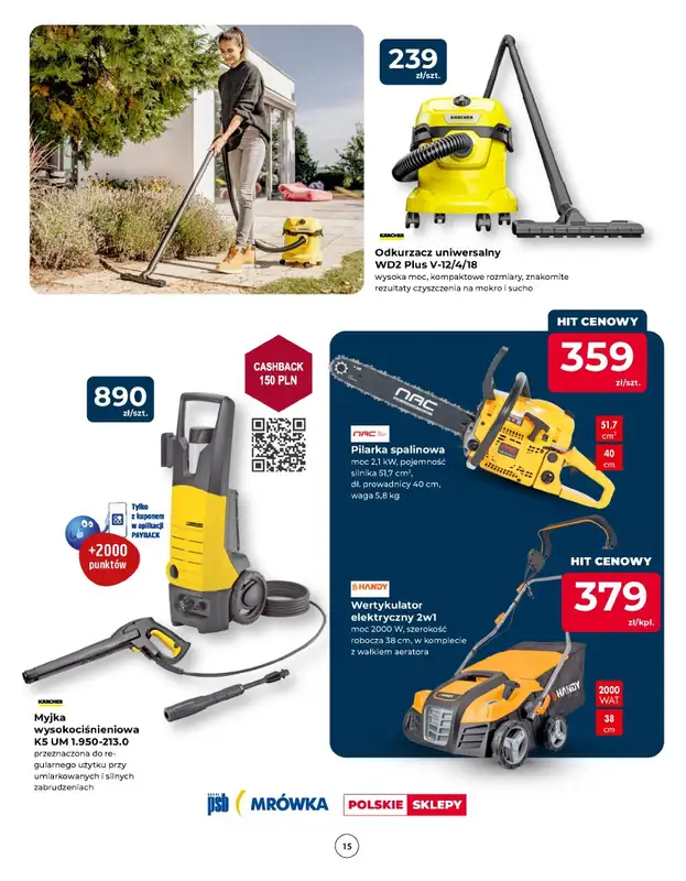 PSB Mrówka - gazetka promocyjna Gazetka od czwartku 13.03 do soboty 22.03 - strona 15