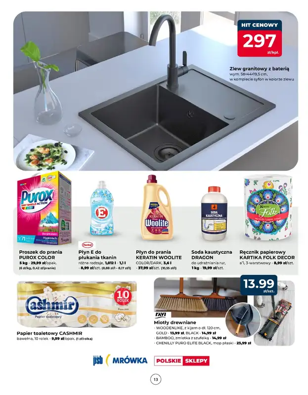 PSB Mrówka - gazetka promocyjna Gazetka od czwartku 13.03 do soboty 22.03 - strona 13