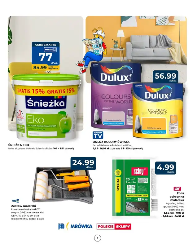 PSB Mrówka - gazetka promocyjna Gazetka od czwartku 13.03 do soboty 22.03 - strona 7
