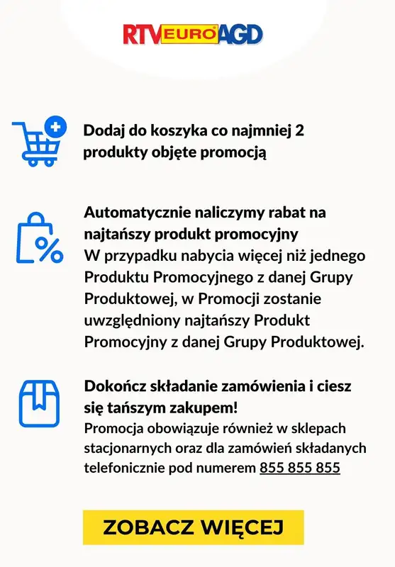 RTV EURO AGD - gazetka promocyjna Wielosztuki na całe duże AGD od czwartku 13.03 do poniedziałku 24.03 - strona 2