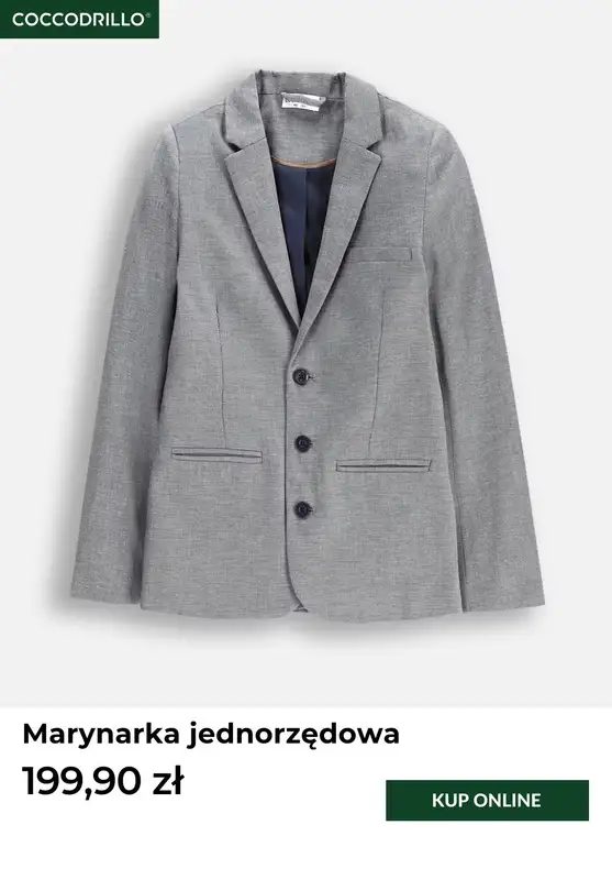 Coccodrillo - gazetka promocyjna Kolekcja na specjalne okazje od piątku 14.03  - strona 2