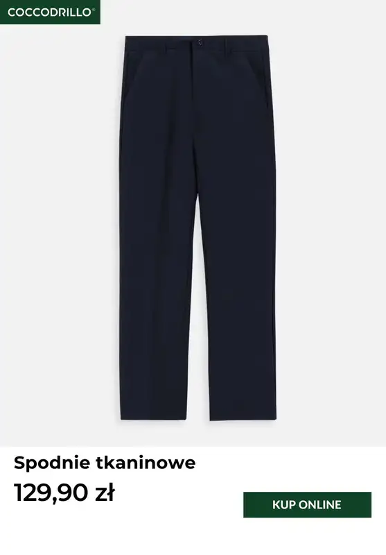 Coccodrillo - gazetka promocyjna Kolekcja na specjalne okazje od piątku 14.03  - strona 7