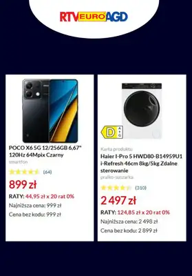 RTV EURO AGD - gazetka promocyjna Turbo rabaty! od piątku 14.03 do poniedziałku 17.03 - strona 3 RTV EURO AGD - gazetka promocyjna Turbo rabaty! od piątku 14.03 do poniedziałku 17.03 - strona 3