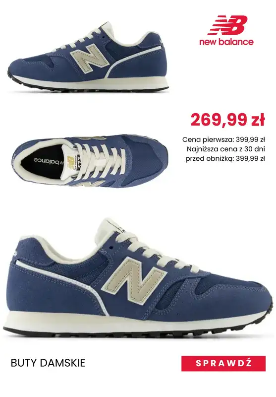 New Balance - gazetka promocyjna Promocje na sneakersy damskie od piątku 14.03  - strona 8
