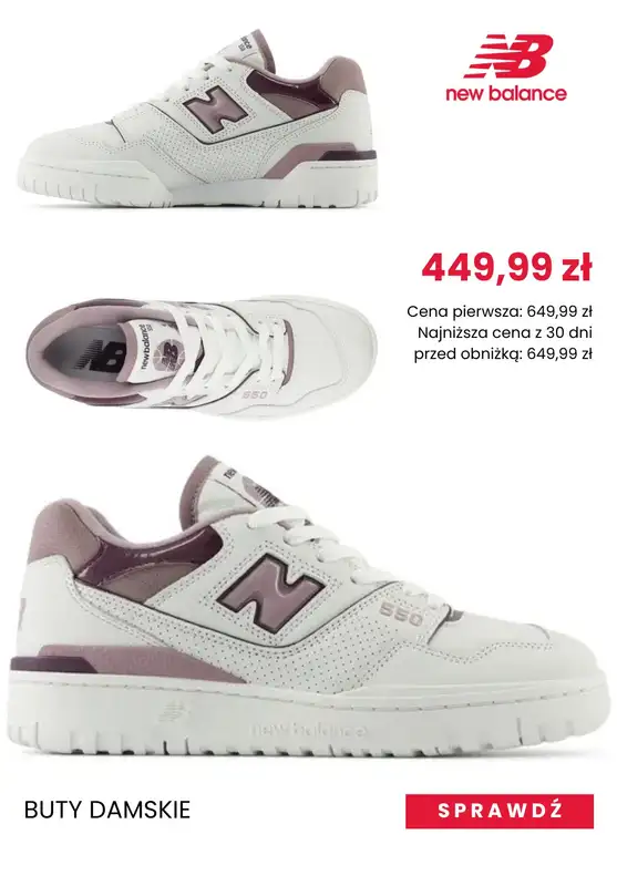 New Balance - gazetka promocyjna Promocje na sneakersy damskie od piątku 14.03  - strona 11