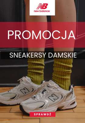 New Balance - gazetka promocyjna Promocje na sneakersy damskie od piątku 14.03 