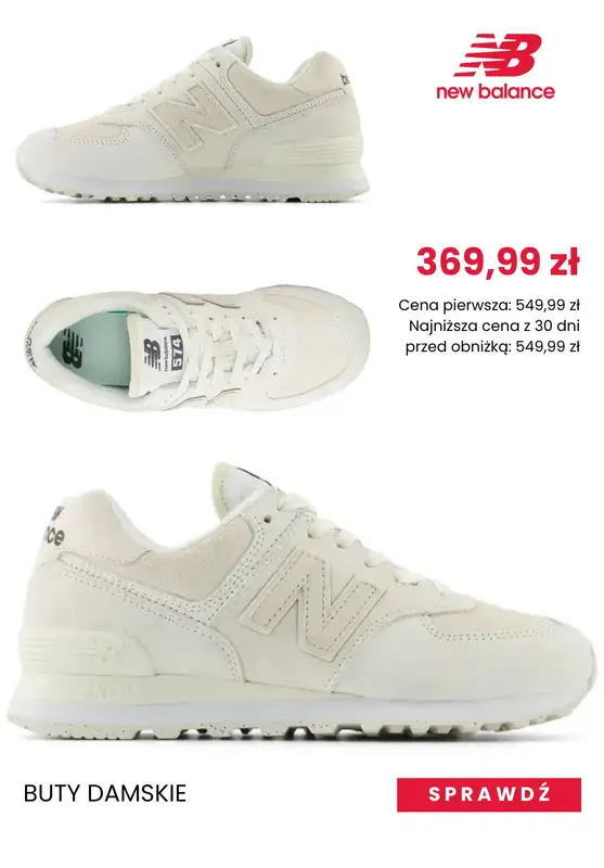 New Balance - gazetka promocyjna Promocje na sneakersy damskie od piątku 14.03  - strona 4
