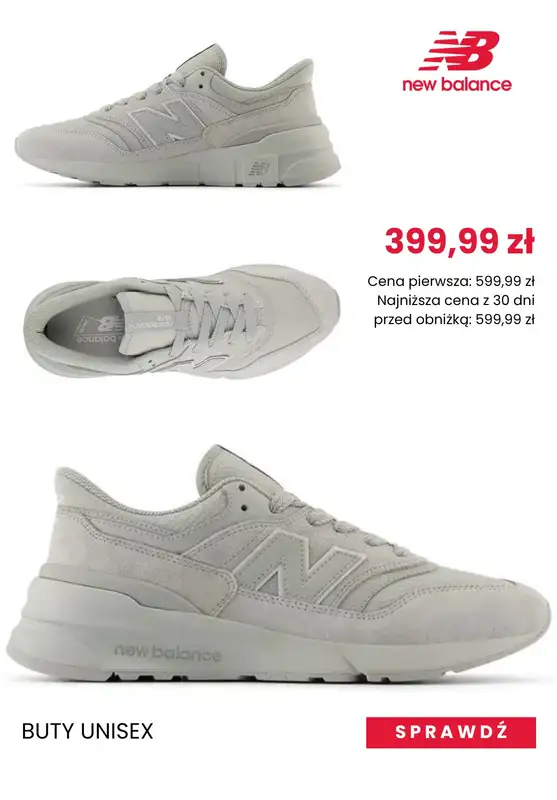 New Balance - gazetka promocyjna Promocje na sneakersy damskie od piątku 14.03  - strona 5