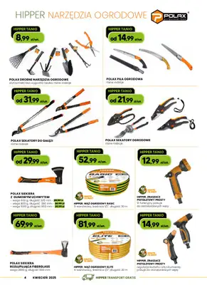 HIPPER.pl - gazetka promocyjna Gazetka od czwartku 27.03 do niedzieli 13.04 - strona 4 HIPPER.pl - gazetka promocyjna Gazetka od czwartku 27.03 do niedzieli 13.04 - strona 4