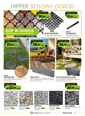 HIPPER.pl - gazetka promocyjna Gazetka od czwartku 27.03 do niedzieli 13.04 - strona 3 HIPPER.pl - gazetka promocyjna Gazetka od czwartku 27.03 do niedzieli 13.04 - strona 3