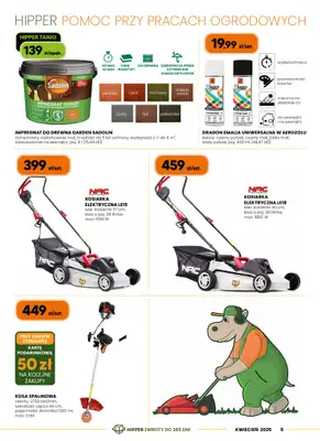 HIPPER.pl - gazetka promocyjna Gazetka od czwartku 27.03 do niedzieli 13.04 - strona 5 HIPPER.pl - gazetka promocyjna Gazetka od czwartku 27.03 do niedzieli 13.04 - strona 5