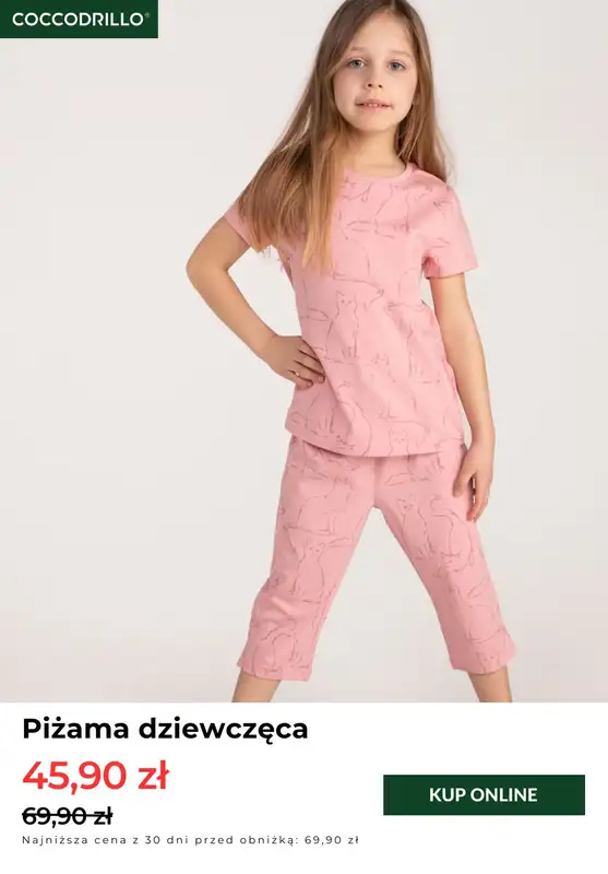 Coccodrillo - gazetka promocyjna Wyprzedaż - piżamy już od 39,90 zł od poniedziałku 17.03 do środy 26.03 - strona 6