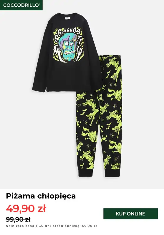 Coccodrillo - gazetka promocyjna Wyprzedaż - piżamy już od 39,90 zł od poniedziałku 17.03 do środy 26.03 - strona 9