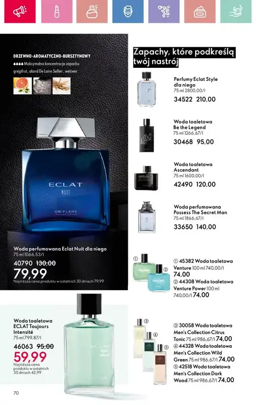 Oriflame - gazetka promocyjna Katalog 6/2025 od niedzieli 13.04 do soboty 03.05 - strona 70