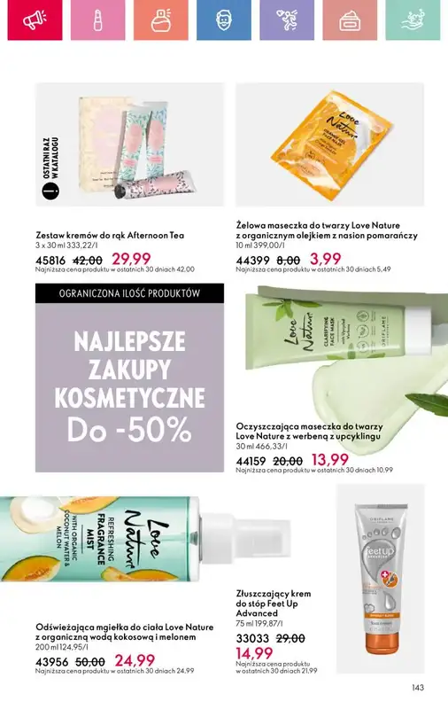 Oriflame - gazetka promocyjna Katalog 6/2025 od niedzieli 13.04 do soboty 03.05 - strona 143