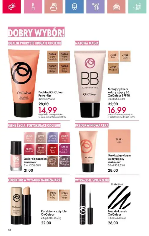 Oriflame - gazetka promocyjna Katalog 6/2025 od niedzieli 13.04 do soboty 03.05 - strona 58
