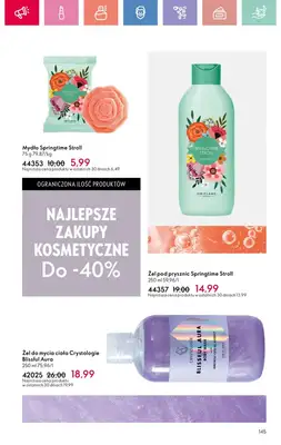 Oriflame - gazetka promocyjna Katalog 6/2025 od niedzieli 13.04 do soboty 03.05 - strona 145
