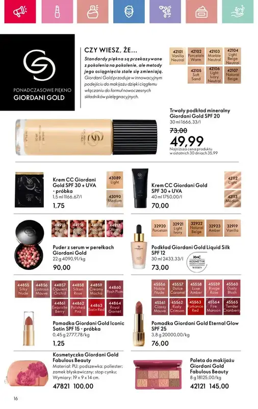 Oriflame - gazetka promocyjna Katalog 6/2025 od niedzieli 13.04 do soboty 03.05 - strona 16