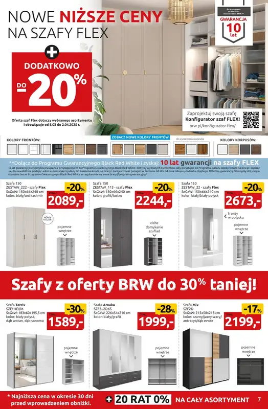 Black Red White - gazetka promocyjna Wiosenna Eksplozja okazji do-40% od czwartku 20.03 do środy 02.04 - strona 7
