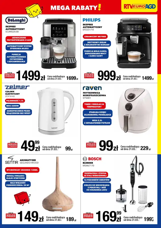 RTV EURO AGD - gazetka promocyjna WIELKIE OTWARCIE!  SMART PARK, Krasnystaw od środy 26.03 do soboty 29.03 - strona 5