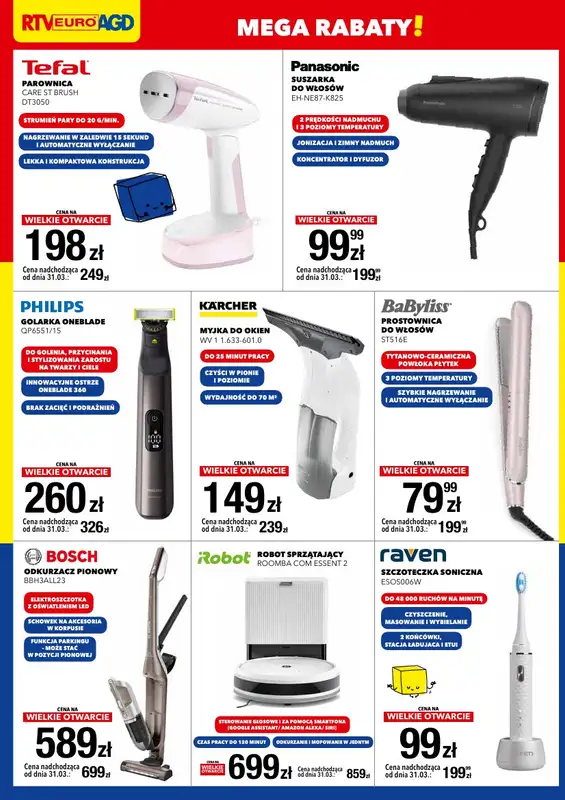 RTV EURO AGD - gazetka promocyjna WIELKIE OTWARCIE!  SMART PARK, Krasnystaw od środy 26.03 do soboty 29.03 - strona 6