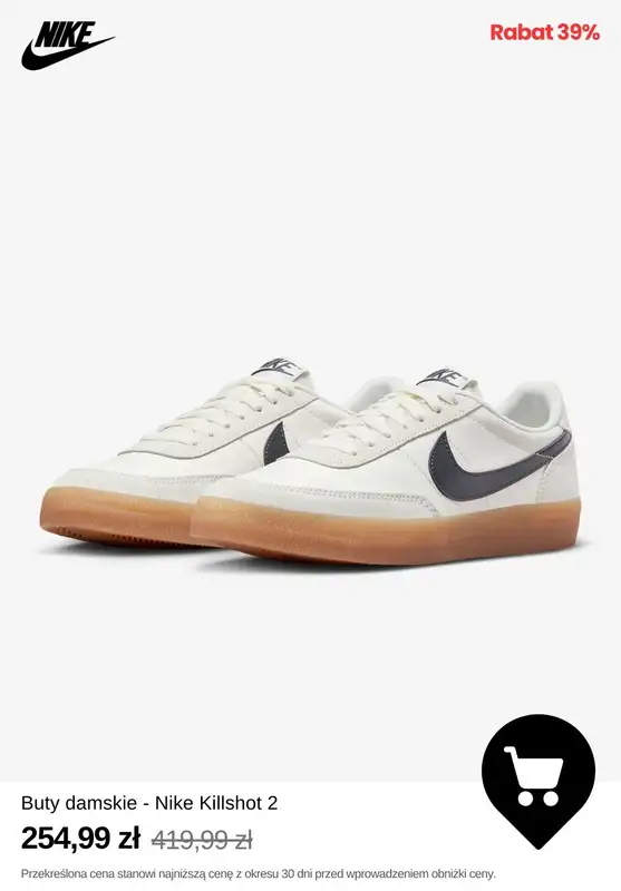 NIKE - gazetka promocyjna Wyprzedaż dla kobiet do -40% od poniedziałku 24.03  - strona 4