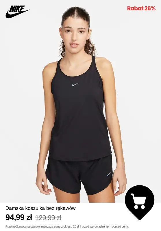 NIKE - gazetka promocyjna Wyprzedaż dla kobiet do -40% od poniedziałku 24.03  - strona 6