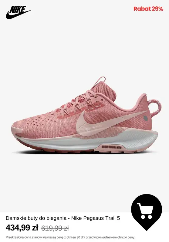 NIKE - gazetka promocyjna Wyprzedaż dla kobiet do -40% od poniedziałku 24.03  - strona 10