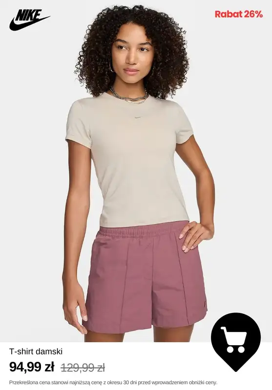 NIKE - gazetka promocyjna Wyprzedaż dla kobiet do -40% od poniedziałku 24.03  - strona 2