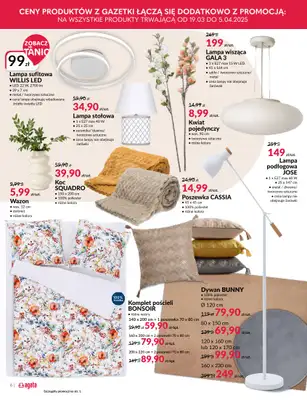 Salony Agata - gazetka promocyjna Meble ogrodowe i dodatki w jeszcze niższych cenach od środy 26.03 do niedzieli 13.04 - strona 6 Salony Agata - gazetka promocyjna Meble ogrodowe i dodatki w jeszcze niższych cenach od środy 26.03 do niedzieli 13.04 - strona 6