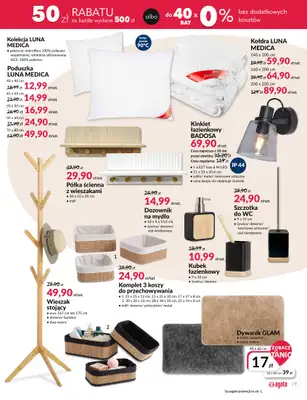 Salony Agata - gazetka promocyjna Meble ogrodowe i dodatki w jeszcze niższych cenach od środy 26.03 do niedzieli 13.04 - strona 9 Salony Agata - gazetka promocyjna Meble ogrodowe i dodatki w jeszcze niższych cenach od środy 26.03 do niedzieli 13.04 - strona 9