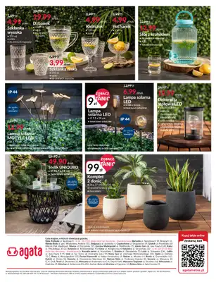 Salony Agata - gazetka promocyjna Meble ogrodowe i dodatki w jeszcze niższych cenach od środy 26.03 do niedzieli 13.04 - strona 12 Salony Agata - gazetka promocyjna Meble ogrodowe i dodatki w jeszcze niższych cenach od środy 26.03 do niedzieli 13.04 - strona 12