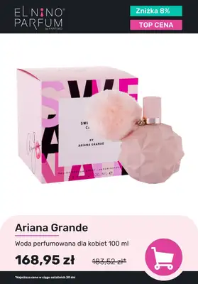 Elnino-Parfum - gazetka promocyjna Perfumy na promocji od poniedziałku 24.03  - strona 2 Elnino-Parfum - gazetka promocyjna Perfumy na promocji od poniedziałku 24.03  - strona 2