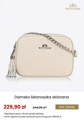#Moda na wiosnę - gazetka promocyjna Wittchen | Dodatkowe -20% na torebki, buty i odzież od wtorku 25.03  - strona 2