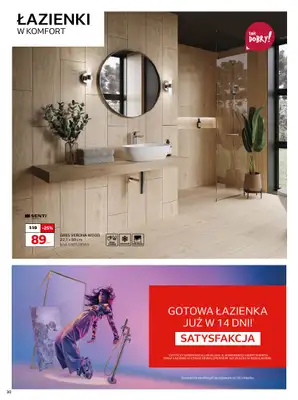 Komfort - gazetka promocyjna Gazetka od środy 26.03 do wtorku 06.05 - strona 30