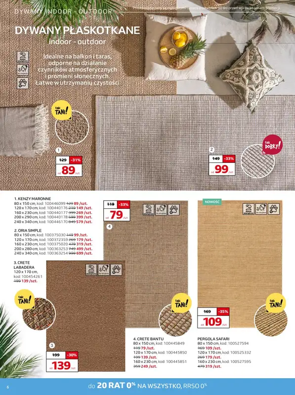 Komfort - gazetka promocyjna Gazetka od środy 26.03 do wtorku 06.05 - strona 6