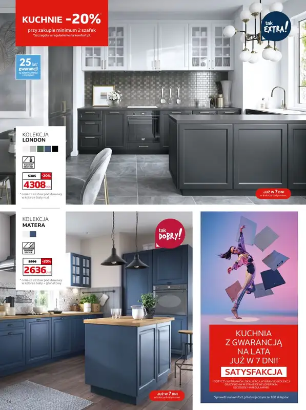 Komfort - gazetka promocyjna Gazetka od środy 26.03 do wtorku 06.05 - strona 14