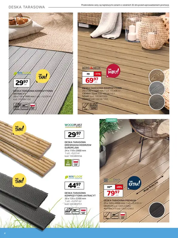 Komfort - gazetka promocyjna Gazetka od środy 26.03 do wtorku 06.05 - strona 4