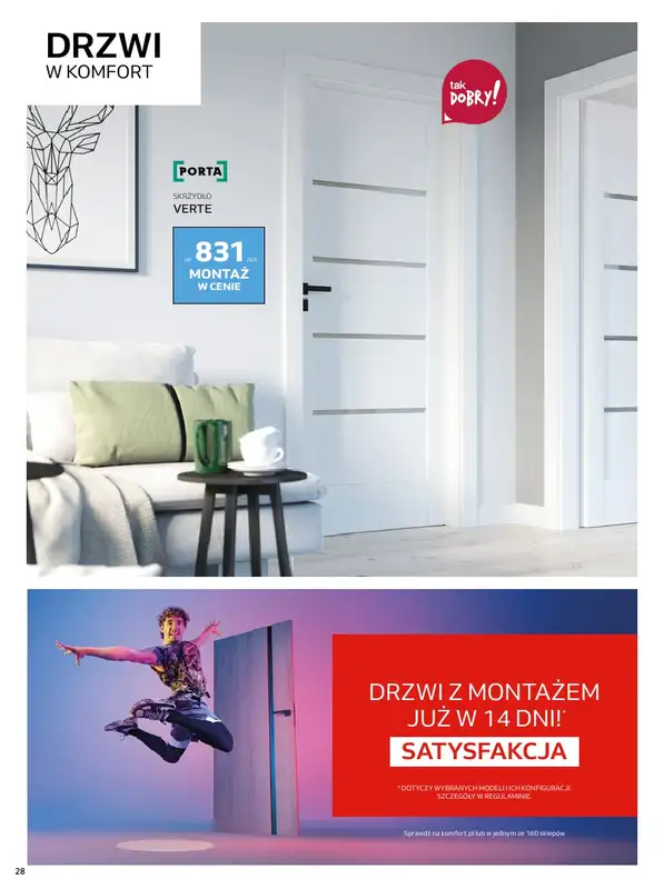 Komfort - gazetka promocyjna Gazetka od środy 26.03 do wtorku 06.05 - strona 28