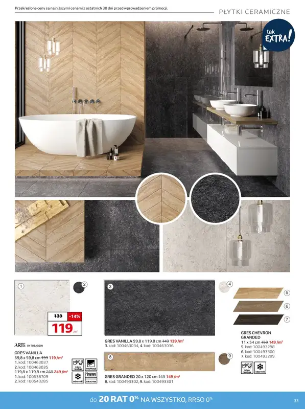 Komfort - gazetka promocyjna Gazetka od środy 26.03 do wtorku 06.05 - strona 33